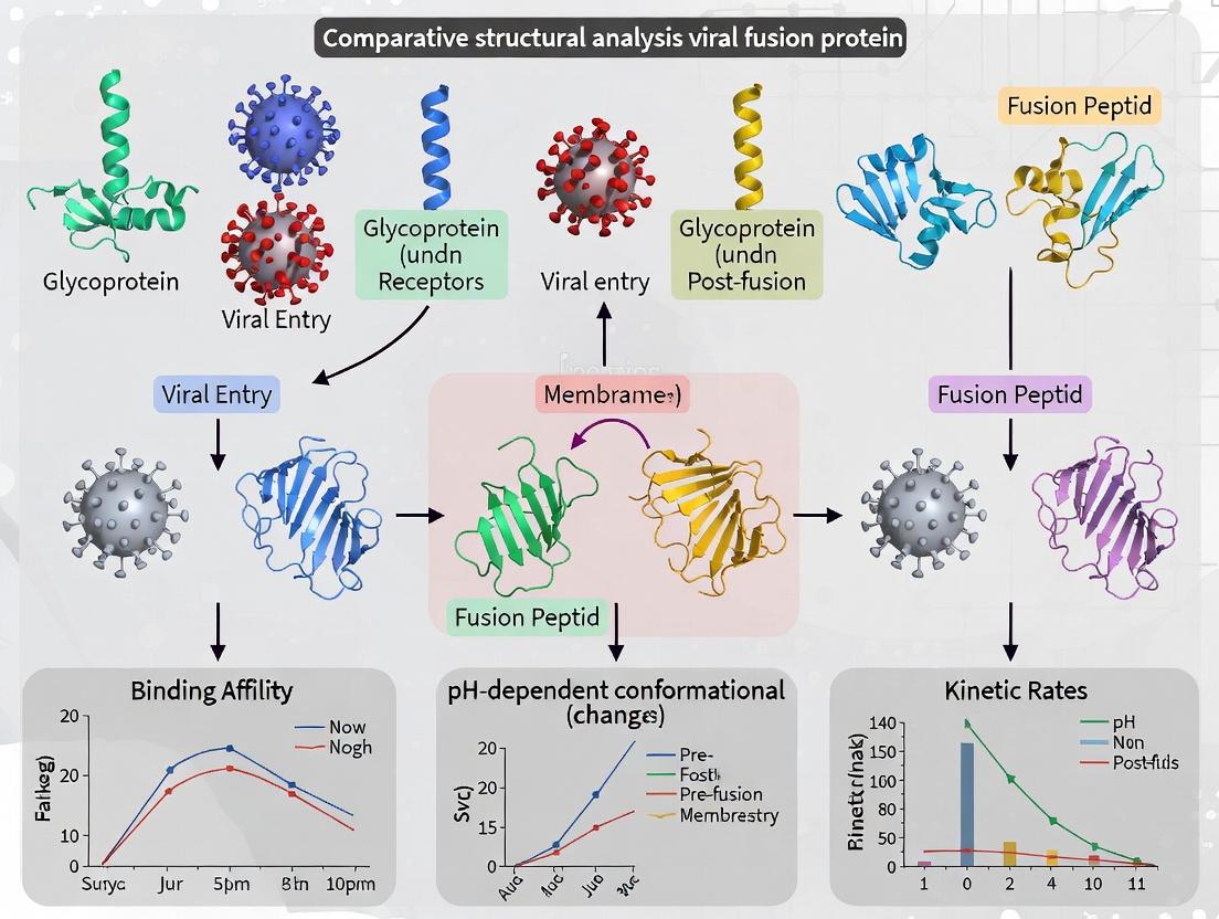 Decoding Viral Entry: A Comparative Structural Analysis of Fusion Protein Dynamics and Mechanisms