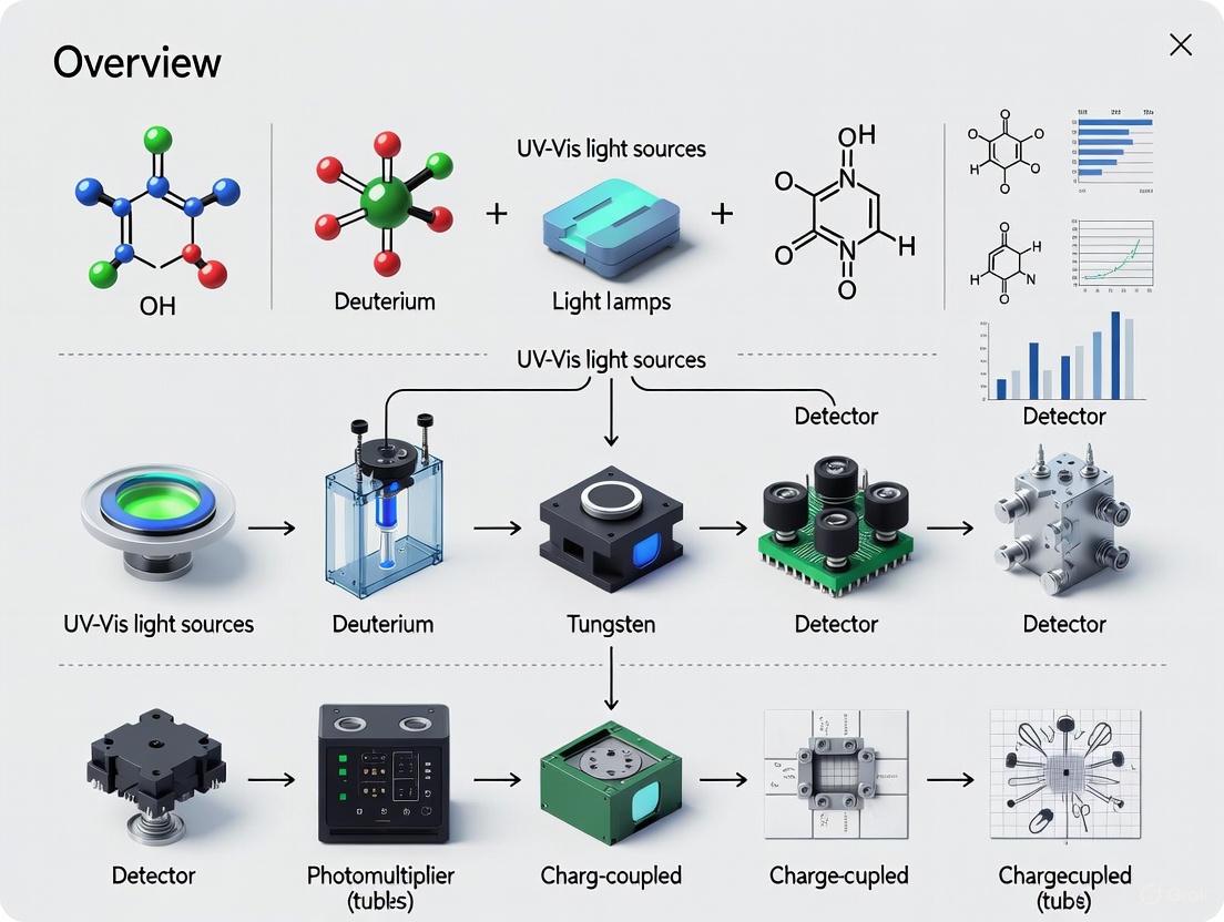 UV-Vis Light Sources and Detectors: A 2025 Technology Overview for Biomedical Research