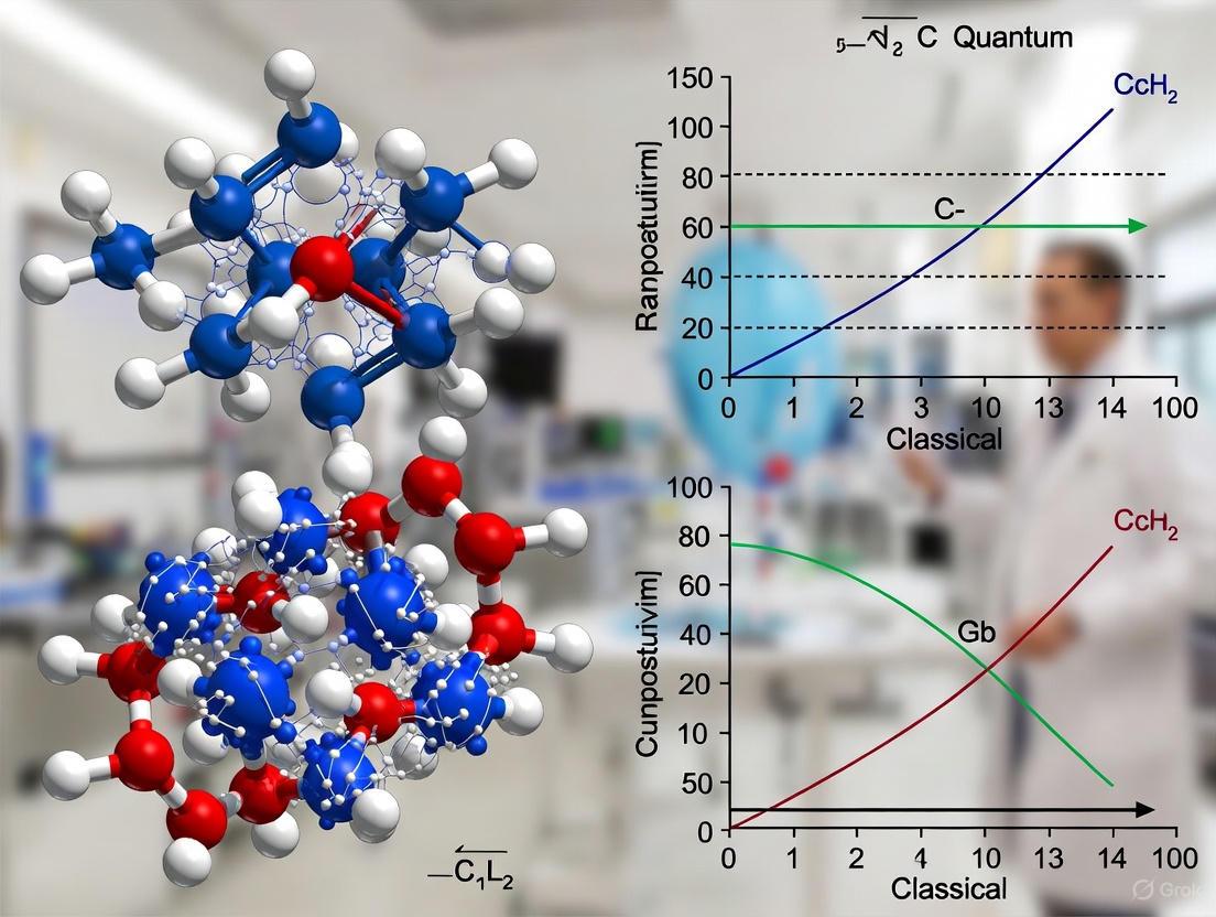 Quantum vs Classical Computing in Chemistry: The Scaling Advantage for Drug Discovery and Materials Science