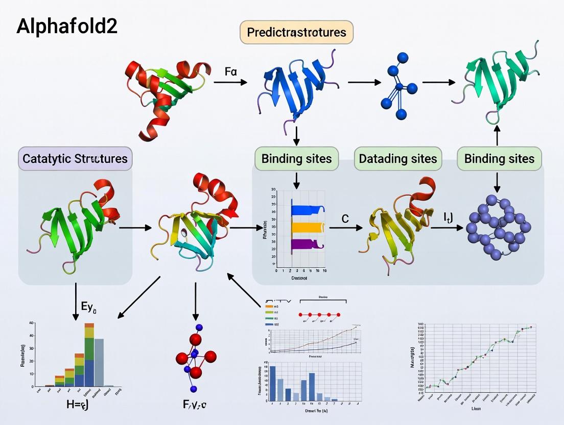 Beyond Structure: A Practical Guide to Predicting Catalytic and Binding Sites with AlphaFold2