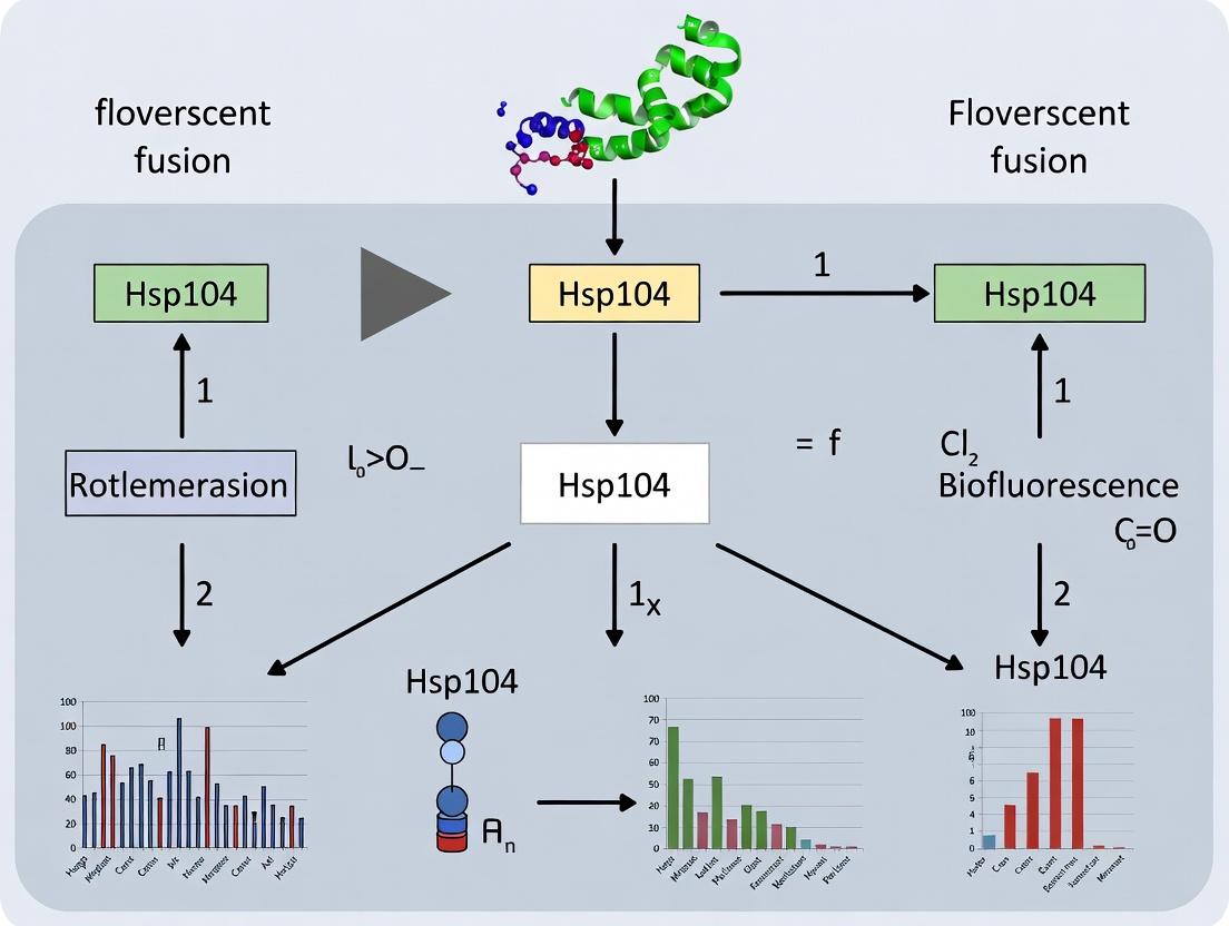 Hsp104 Fluorescent Fusion Protein Analysis: A Comparative Guide to Tag Selection, Cellular Dynamics, and Research Applications