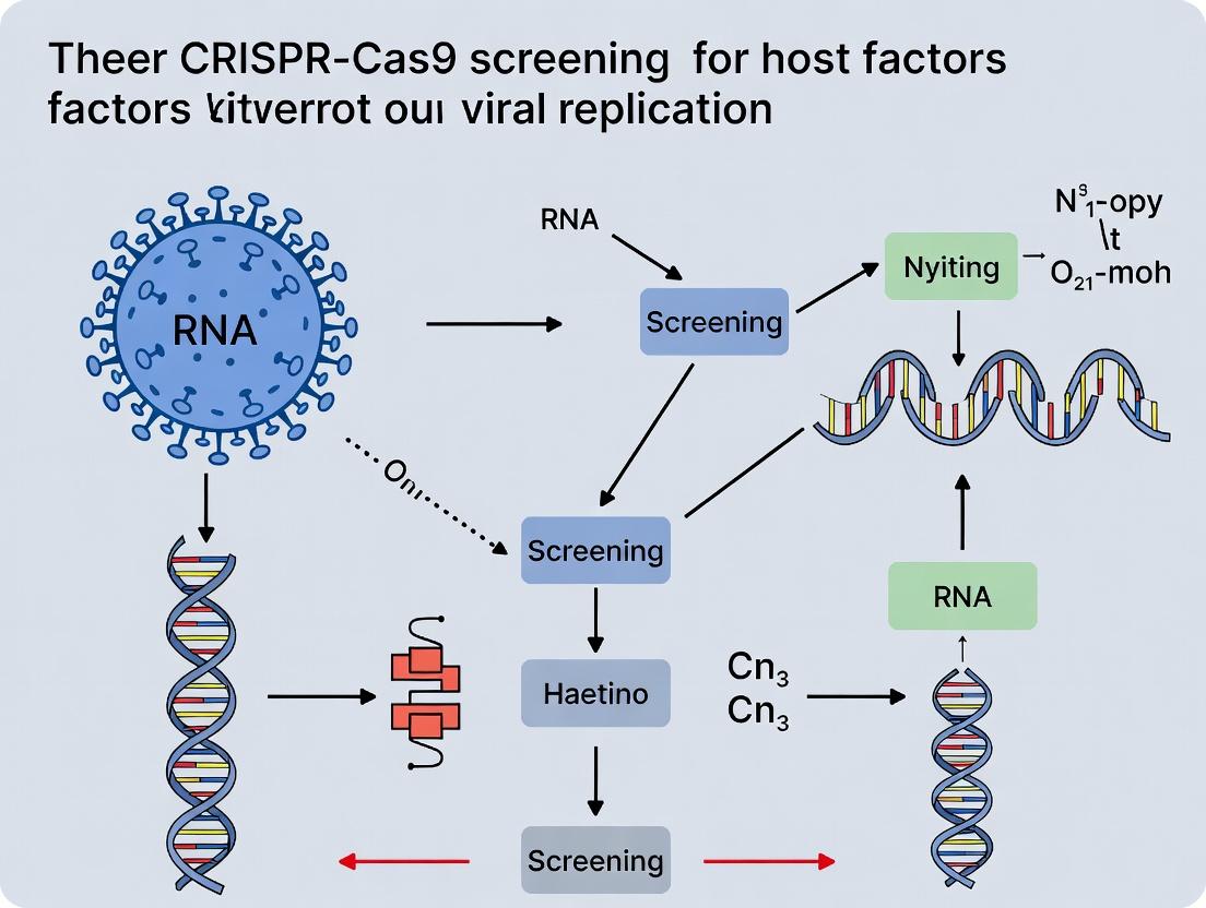 Unlocking Viral Secrets: A Comprehensive Guide to CRISPR-Cas9 Screening for Host Dependency Factors in Viral Replication