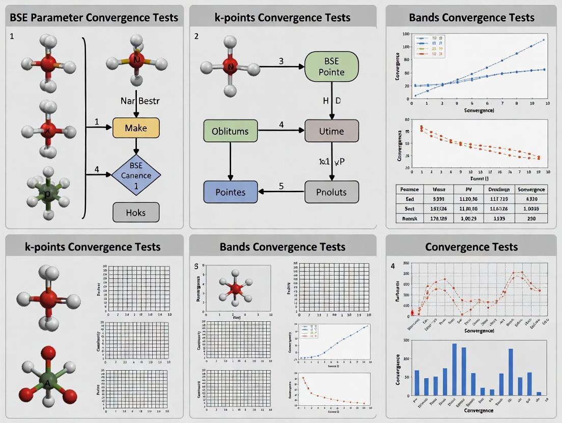 Bethe-Salpeter Equation (BSE) Convergence Guide: K-Points, Bands, and Accurate Exciton Predictions for Biomedical Materials