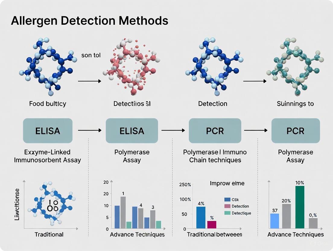 Beyond ELISA and PCR: Advanced Strategies for Overcoming Allergen Detection Limitations in Biomedical Research