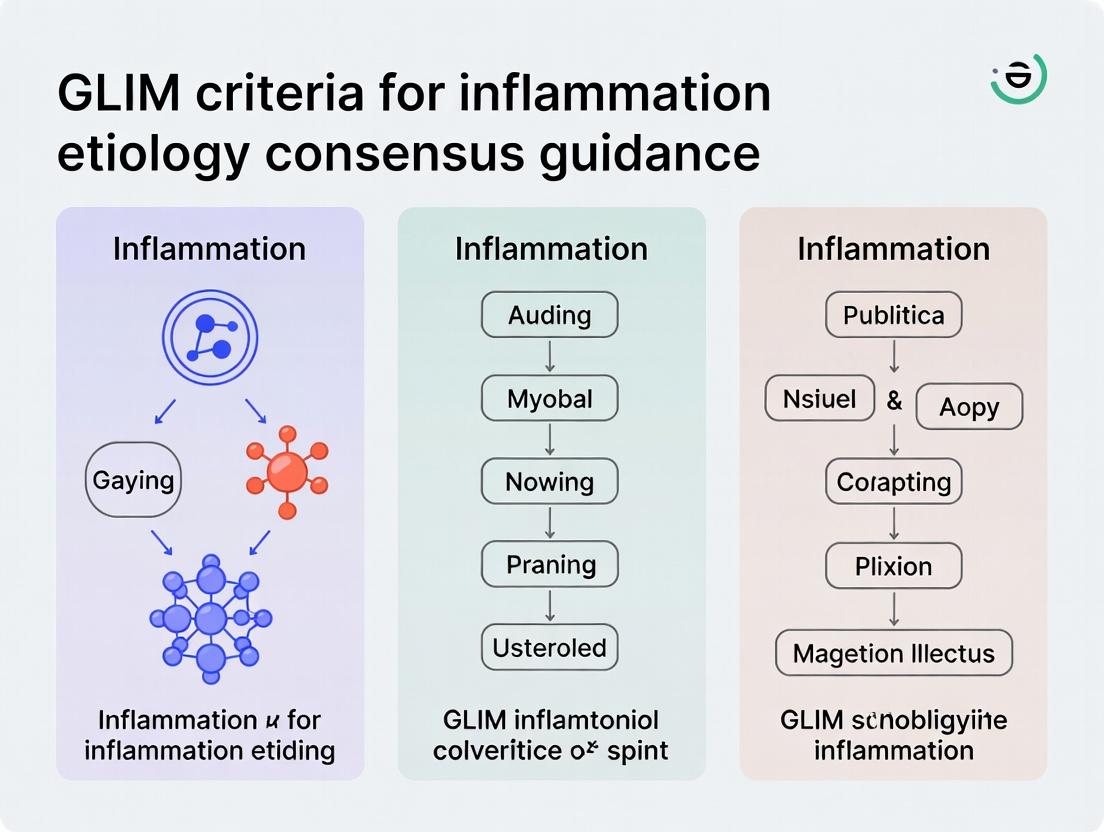 GLIM Criteria: The 2024 Etiology Consensus on Inflammation-Driven Malnutrition in Clinical Research and Drug Development