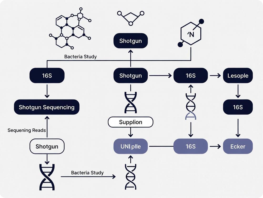 16S vs. Shotgun Sequencing: A Strategic Cost and Application Guide for Researchers