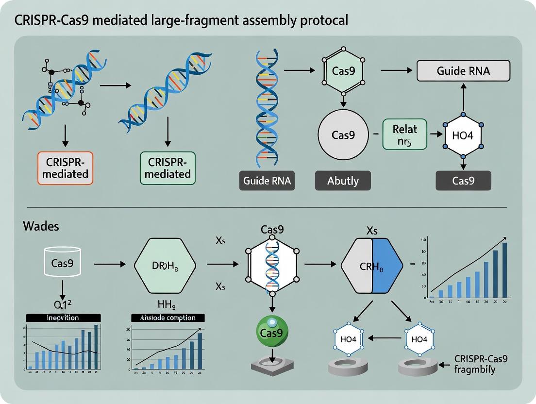 Mastering Large-Fragment DNA Assembly: A Comprehensive CRISPR-Cas9 Protocol for Synthetic Biology and Therapeutic Development