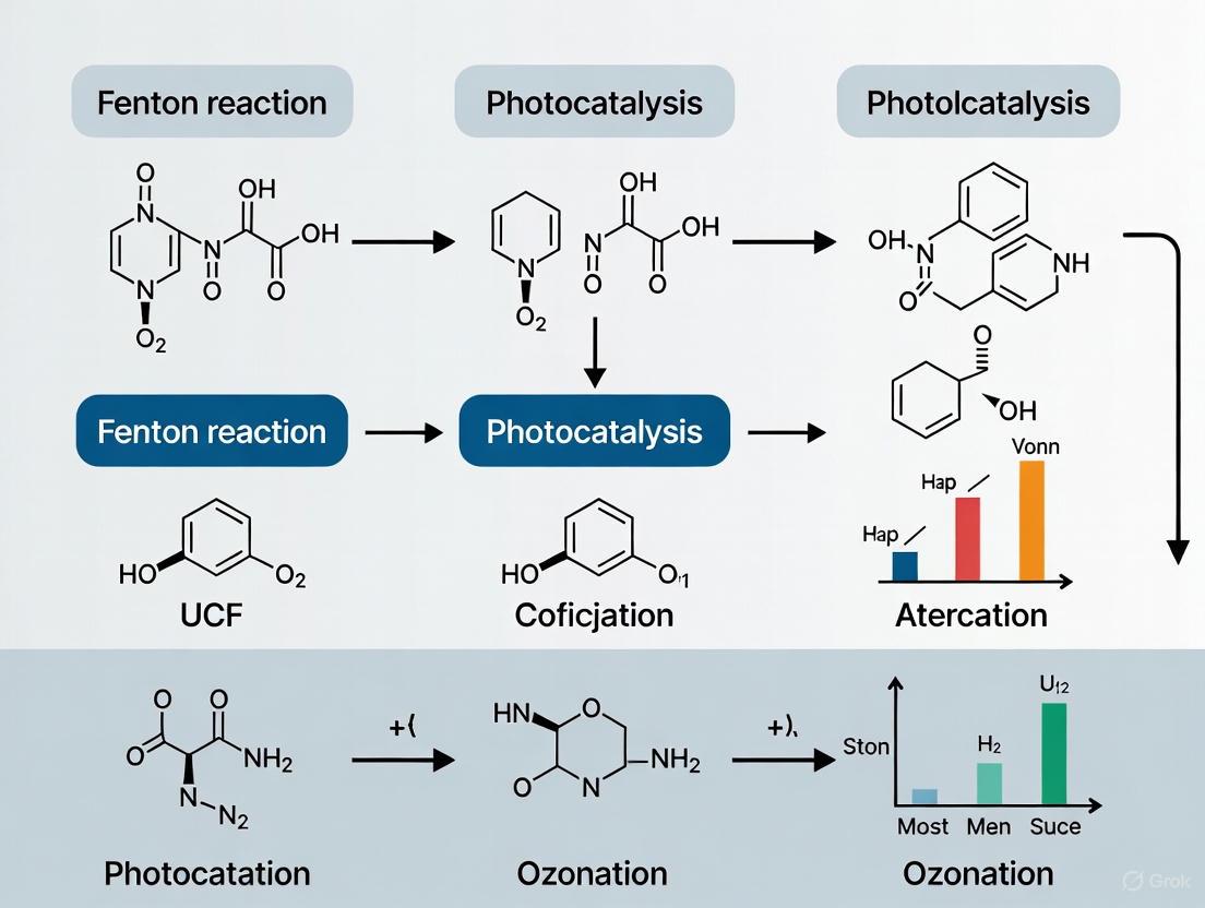 Advanced Oxidation Processes for Wastewater Treatment: A Comparative Analysis of Efficiency and Applications in Pharmaceutical and Biomedical Contexts