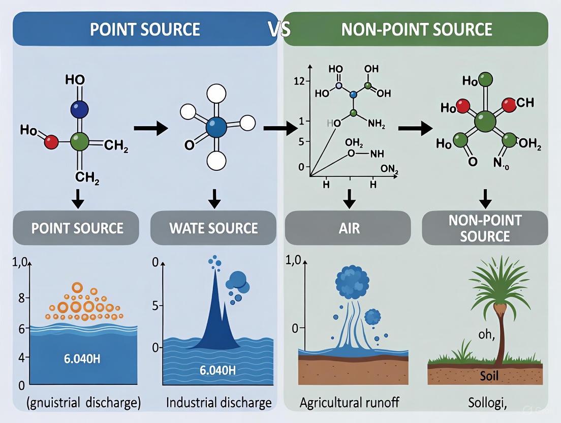 Point Source vs. Non-Point Source Pollution: A Comparative Analysis of Impacts, Assessment, and Control Strategies