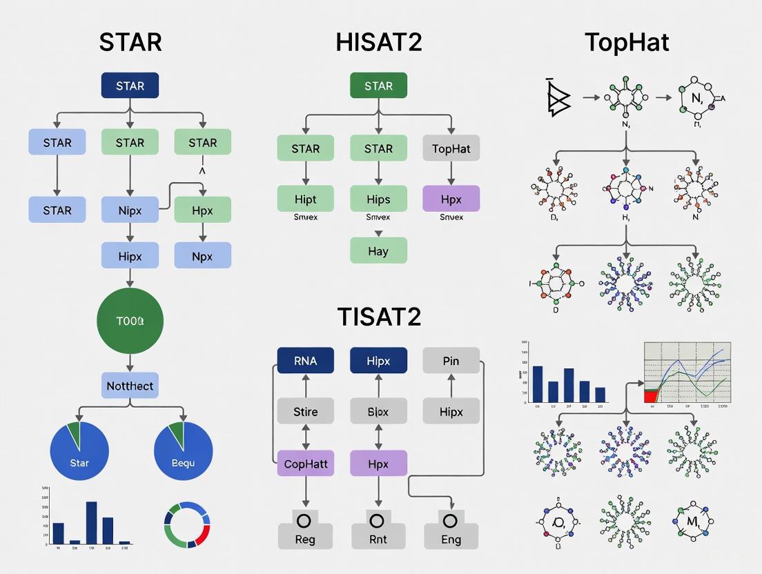 RNA-seq Alignment Tools Compared: A Practical Guide to STAR, HISAT2, and TopHat2 for Biomedical Research