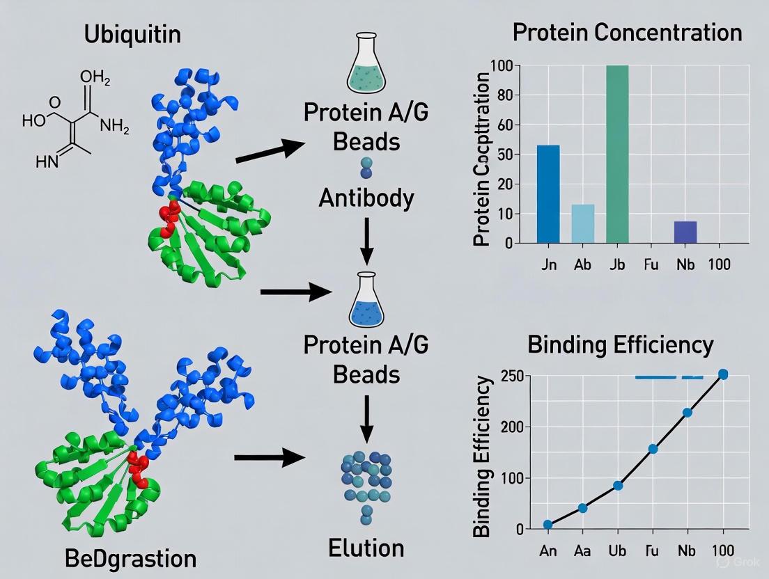 Ubiquitin Immunoprecipitation Background Reduction: A Strategic Guide for Cleaner Pull-Downs and Reliable Data