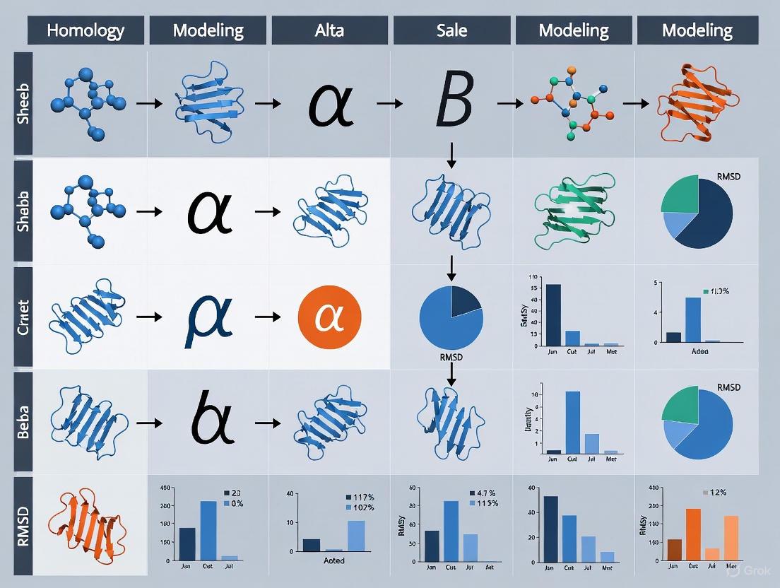 Comparative Analysis of Homology Modeling Tools: A Guide for Researchers and Drug Developers