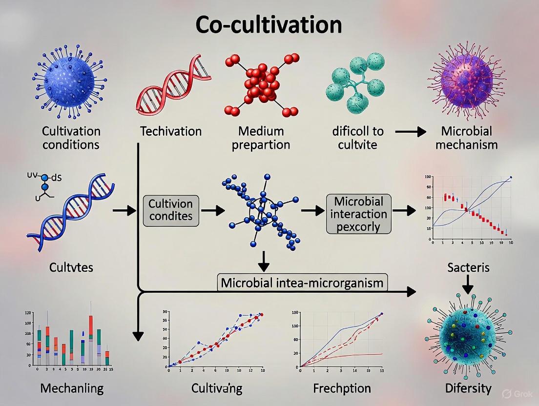 Unlocking Microbial Dark Matter: Advanced Co-Cultivation Techniques for Drug Discovery