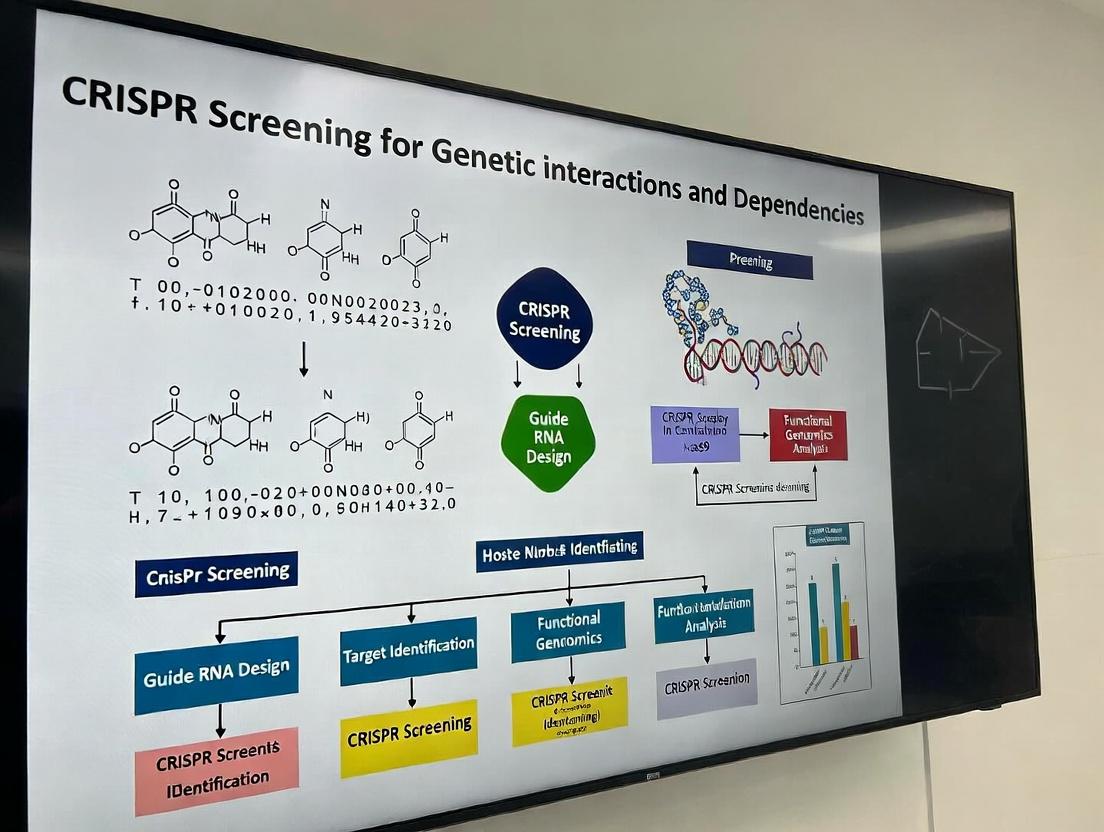 CRISPR Screening: Unlocking Genetic Interactions & Dependencies for Target Discovery