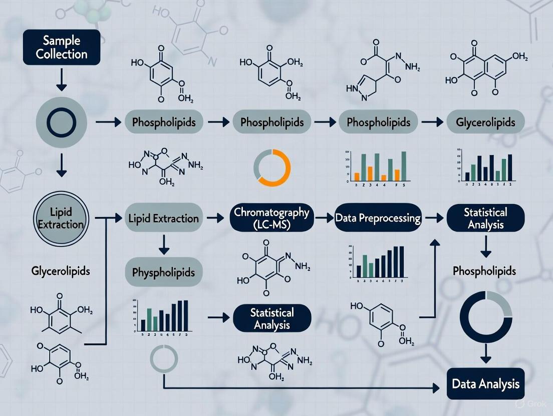 A Comprehensive Guide to Lipidomics Workflows: From Sample Collection to Data Analysis