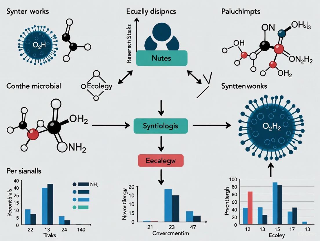 Optimizing Synthetic Microbial Communities: From Foundational Ecology to Clinical Translation