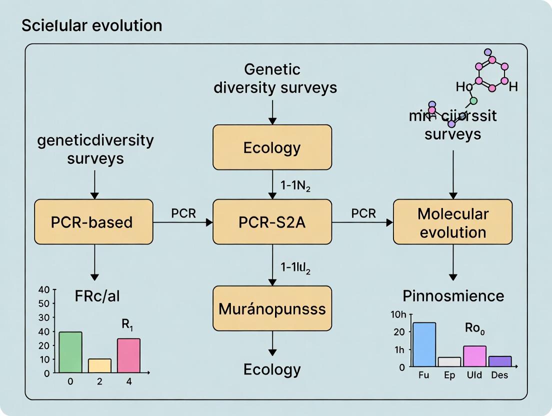 From Sequence to Ecology: How PCR-Based Genetic Diversity Surveys Are Revolutionizing Ecological Research and Drug Discovery