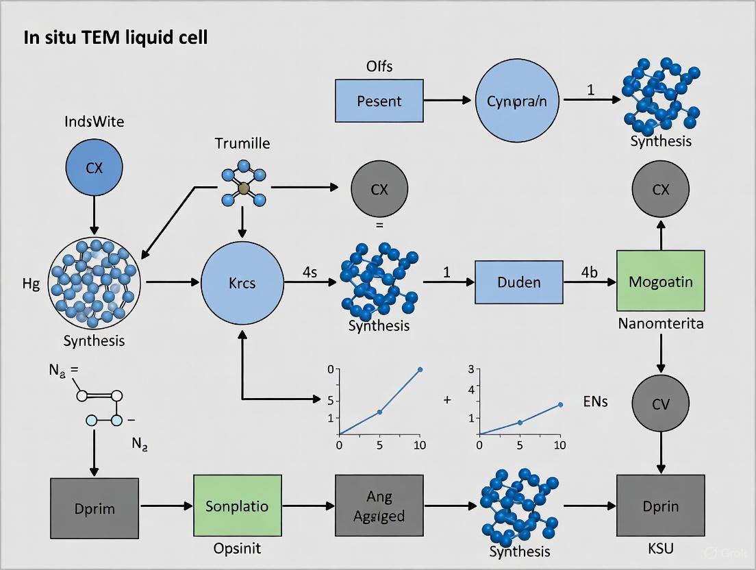 In Situ Liquid Cell TEM for Nanomaterial Synthesis: A Comprehensive Guide to Real-Time Visualization and Control