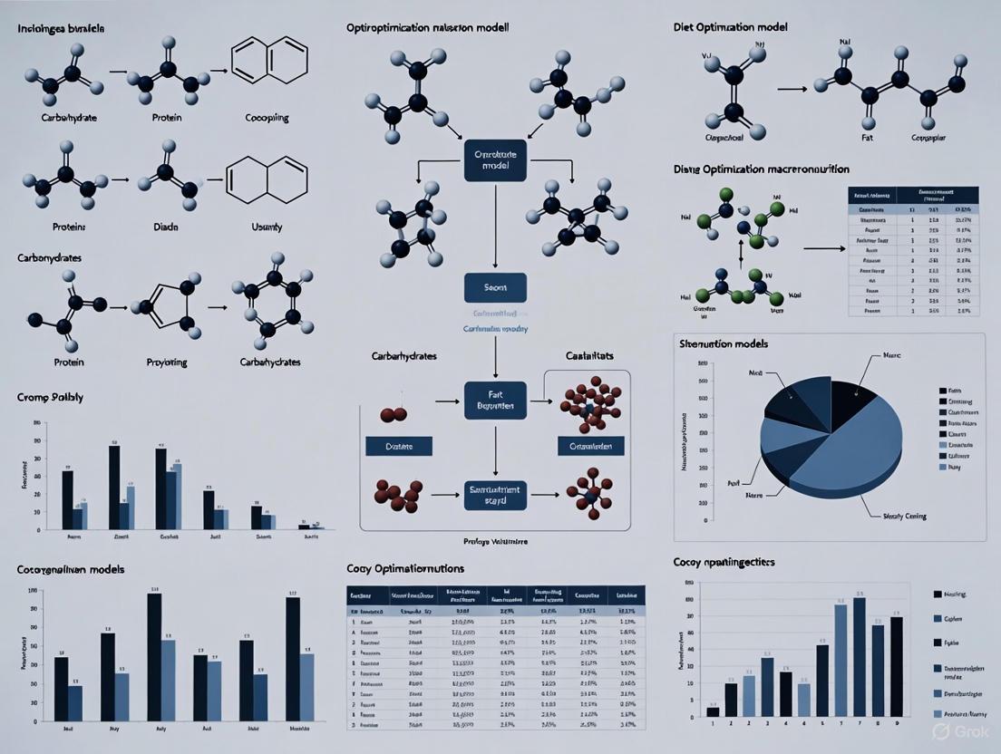 Diet Optimization Models for Macronutrient Distribution: A Research Framework for Biomedical Applications