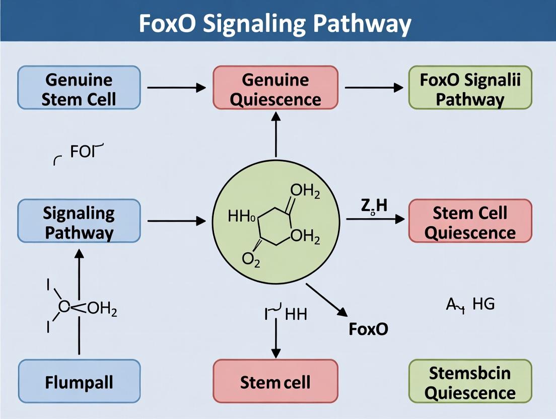 The FoxO Pathway: Unlocking the Secrets of Genuine Stem Cell Quiescence in Regeneration and Disease