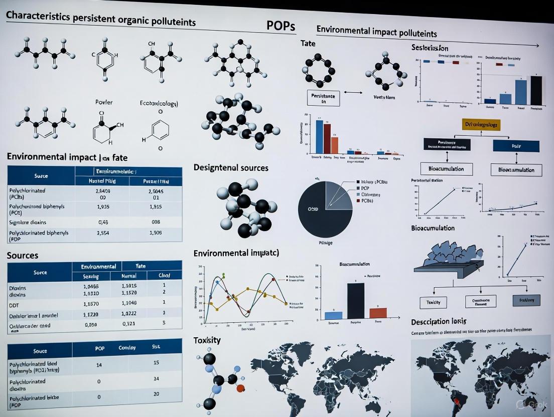 Persistent Organic Pollutants (POPs): Characteristics, Health Impacts, and Analytical Frontiers in Biomedical Research