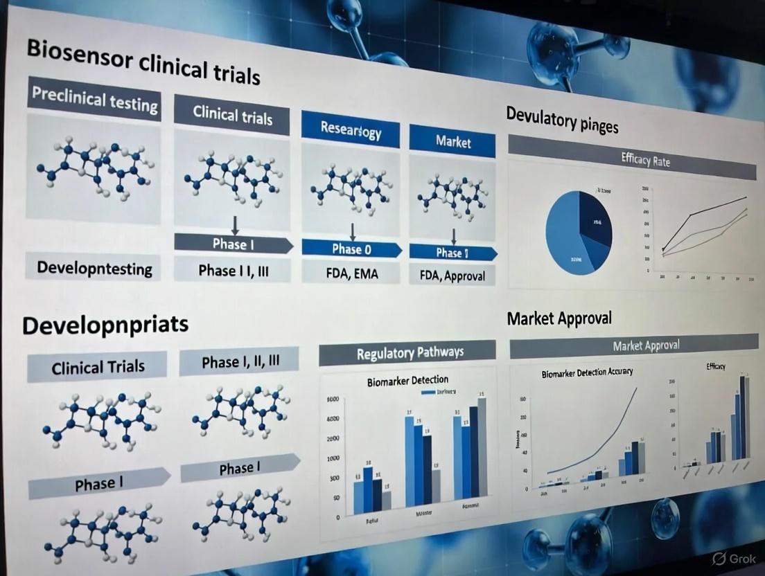 Navigating Biosensor Clinical Trials: A Strategic Guide to Regulatory Approval and Implementation