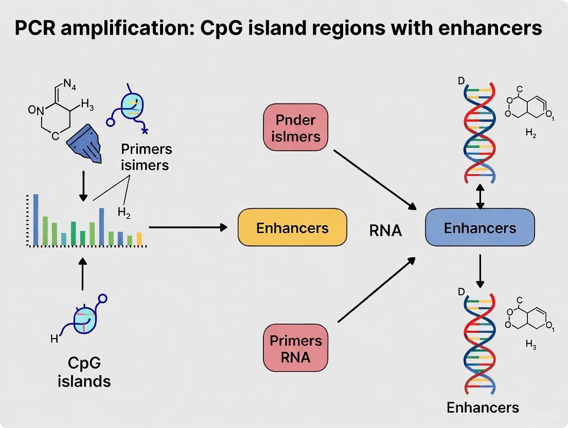 Advanced PCR Strategies for CpG Island and Enhancer Methylation Analysis in Disease Research and Drug Development