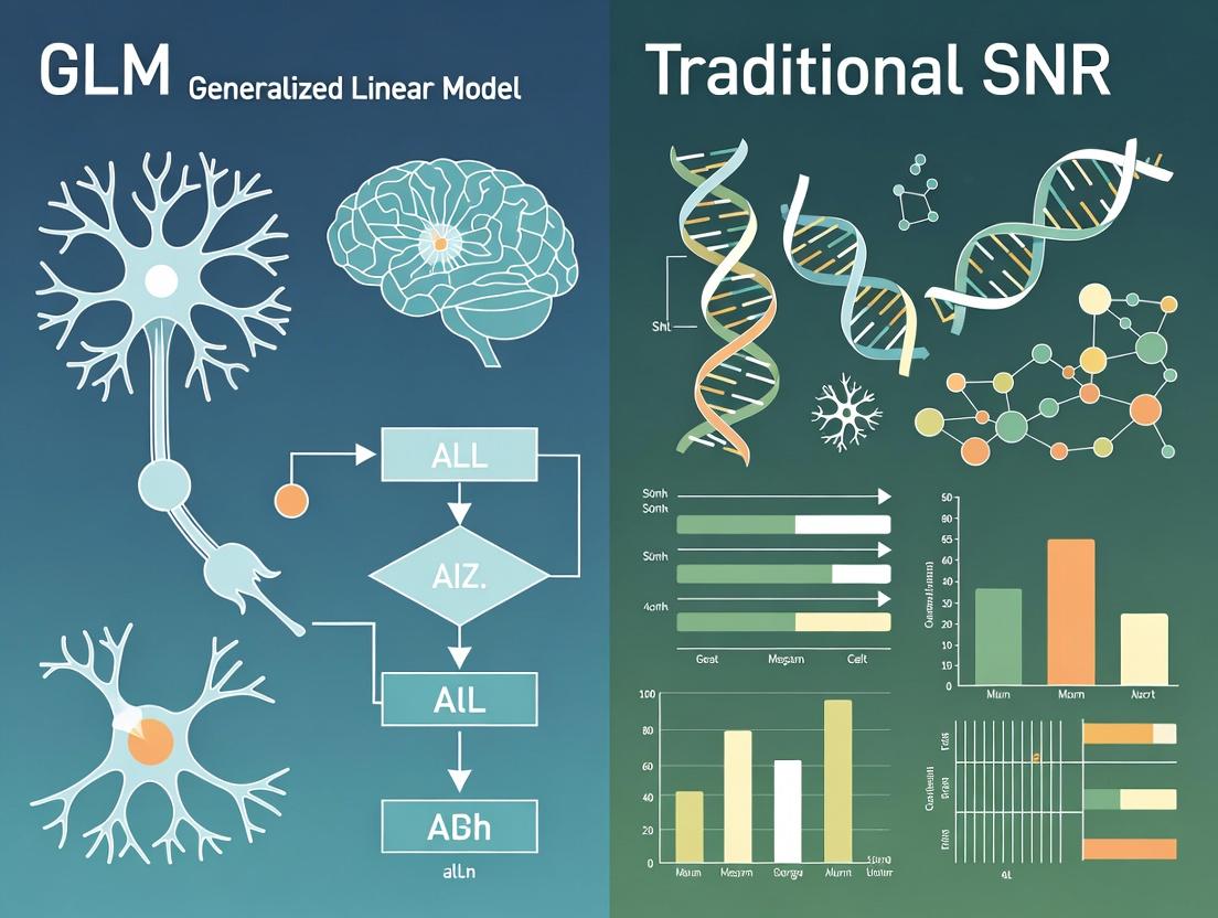 GLM vs. Traditional SNR in Neural Data Analysis: A Quantitative Revolution in Neuroscience and Drug Discovery