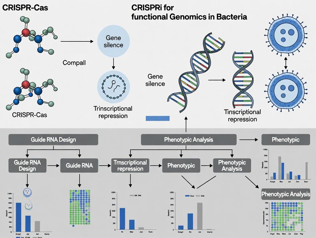 CRISPRi for Functional Genomics in Bacteria: A Comprehensive Guide for Researchers and Drug Developers