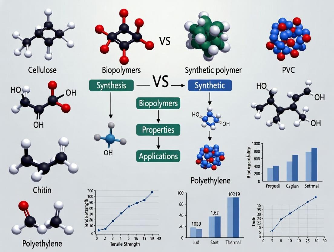 Biopolymers vs Synthetic Polymers for Drug Delivery: A 2024 Comprehensive Analysis for Biomedical Researchers