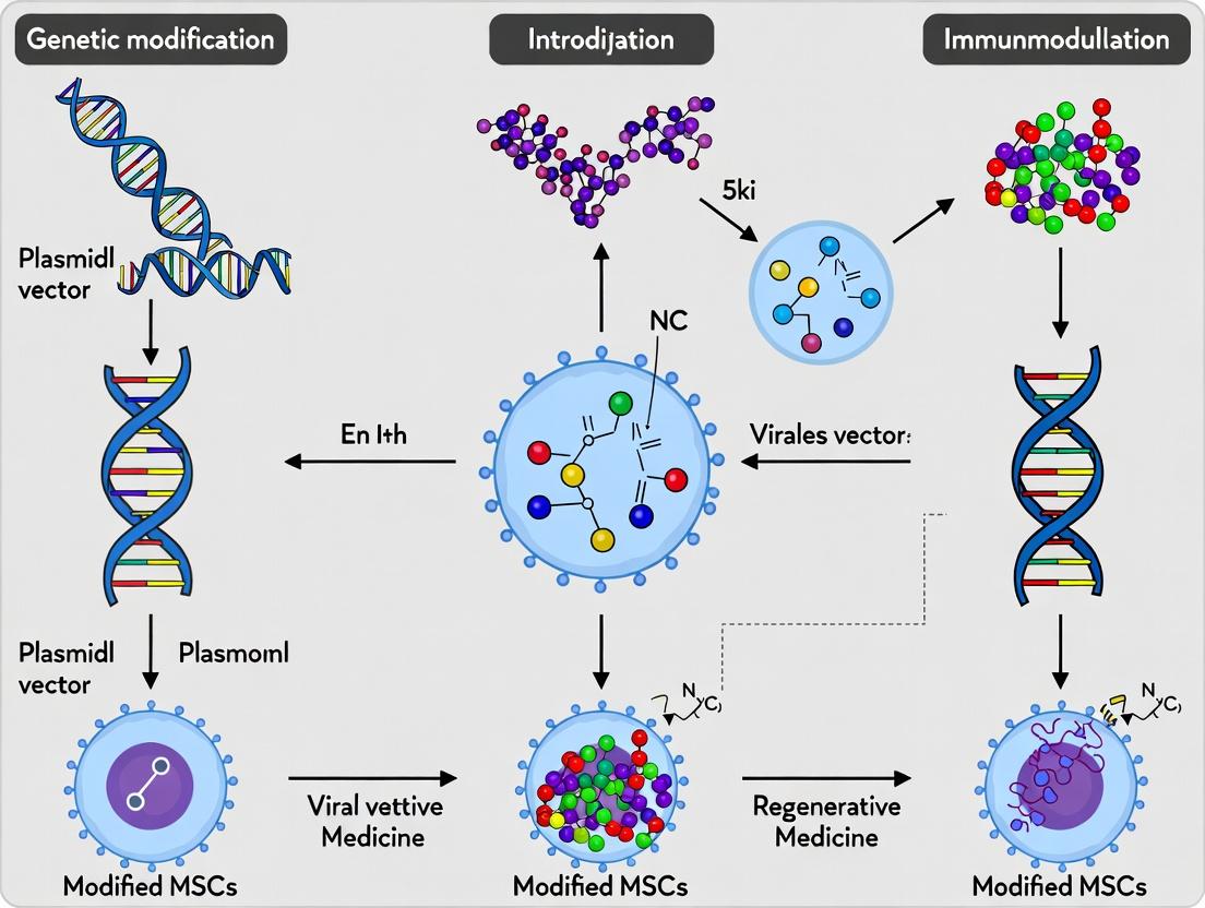 Engineering the Future of Cell Therapy: How Genetic Modification Supercharges MSC Immunomodulation