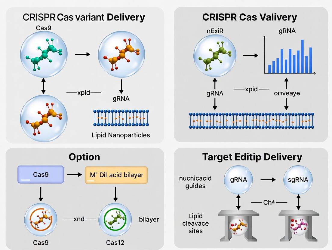 Beyond the Capsid: A Comprehensive Guide to Lipid Nanoparticles for CRISPR-Cas Variant Delivery