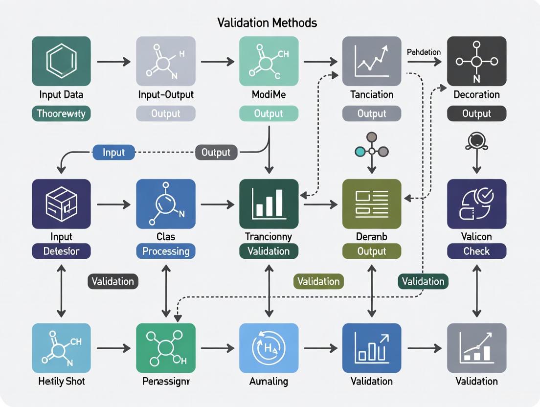 A Comprehensive Guide to Input-Output Transformation Validation Methods for Robust Drug Development