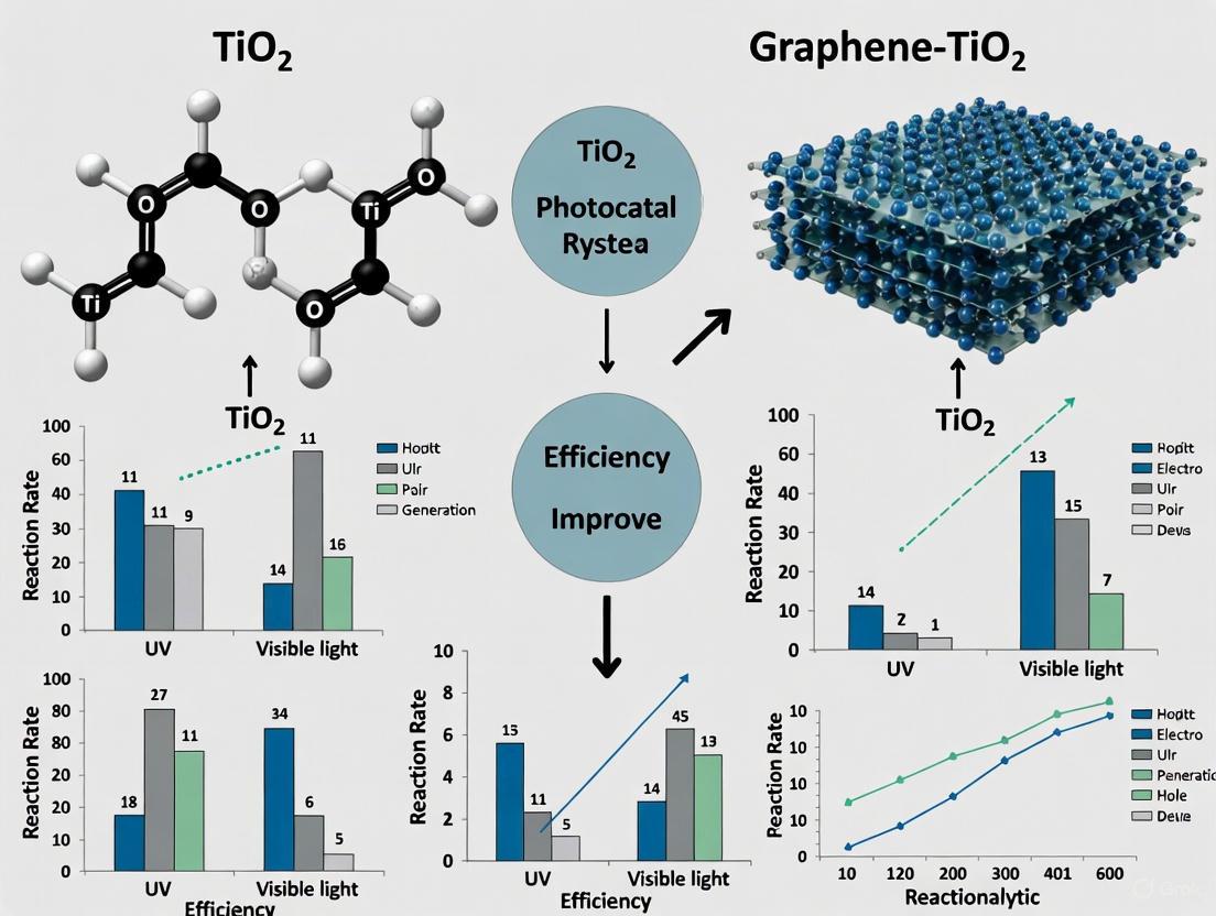 Graphene-TiO2 Composites vs. Pure TiO2: A Comparative Analysis of Photocatalytic Efficiency and Applications