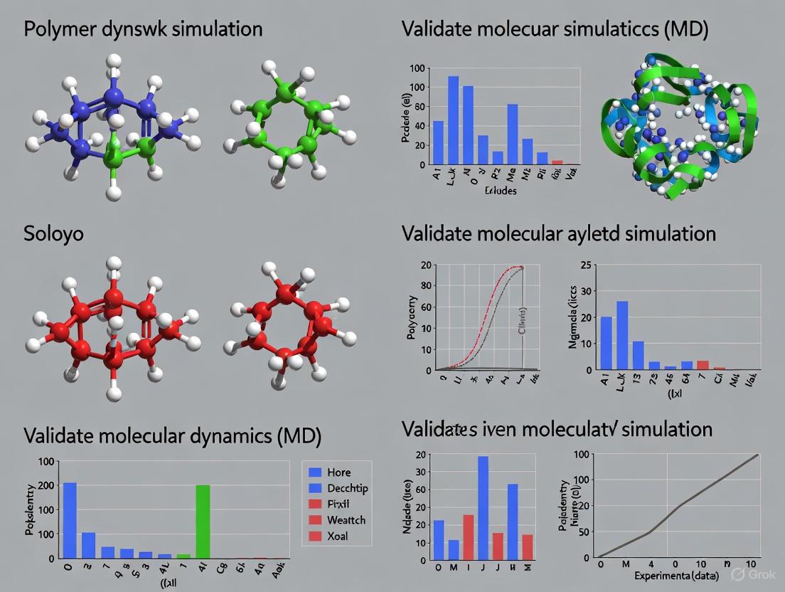 Bridging the Gap: A Practical Guide to Validating Molecular Dynamics Simulations with Experimental Data