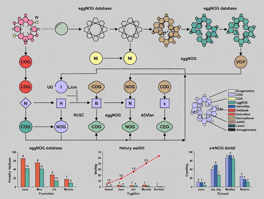 COG vs eggNOG: A Comparative Guide for Functional Genomics in Biomedical Research
