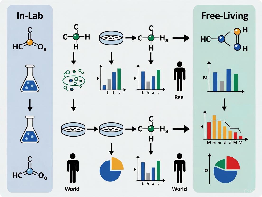 From Lab to Life: Evaluating Wearable Eating Detection Performance in Controlled vs. Free-Living Environments