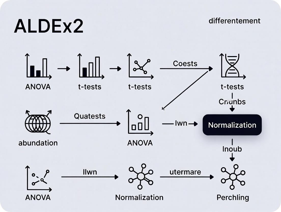 ALDEx2 Differential Abundance Analysis: A Complete Guide for Biomedical Researchers