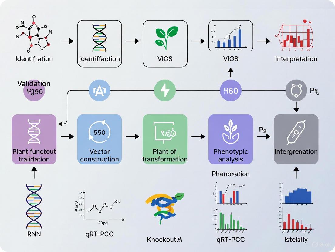 Validating Plant Gene Function: A Comprehensive Guide to VIGS and Knockout Studies