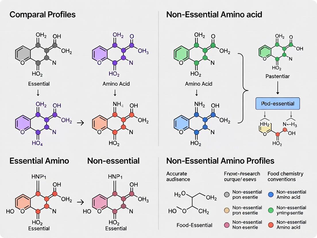 Essential vs. Non-Essential Amino Acids: Profiling Metabolic Roles and Therapeutic Applications in Drug Discovery