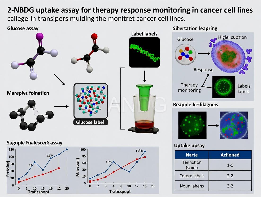 Real-Time Glucose Uptake Monitoring with 2-NBDG: A Guide to Predicting Cancer Therapy Response in Cell Line Models