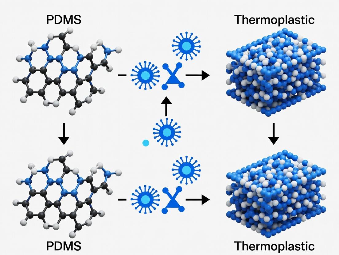 PDMS vs. Thermoplastics for Microfluidics: A 2024 Material Selection Guide for Bio Researchers