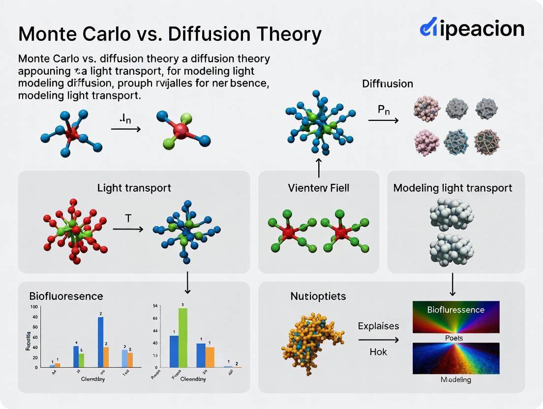 Monte Carlo vs Diffusion Theory: Choosing the Right Model for Biomedical Light Transport