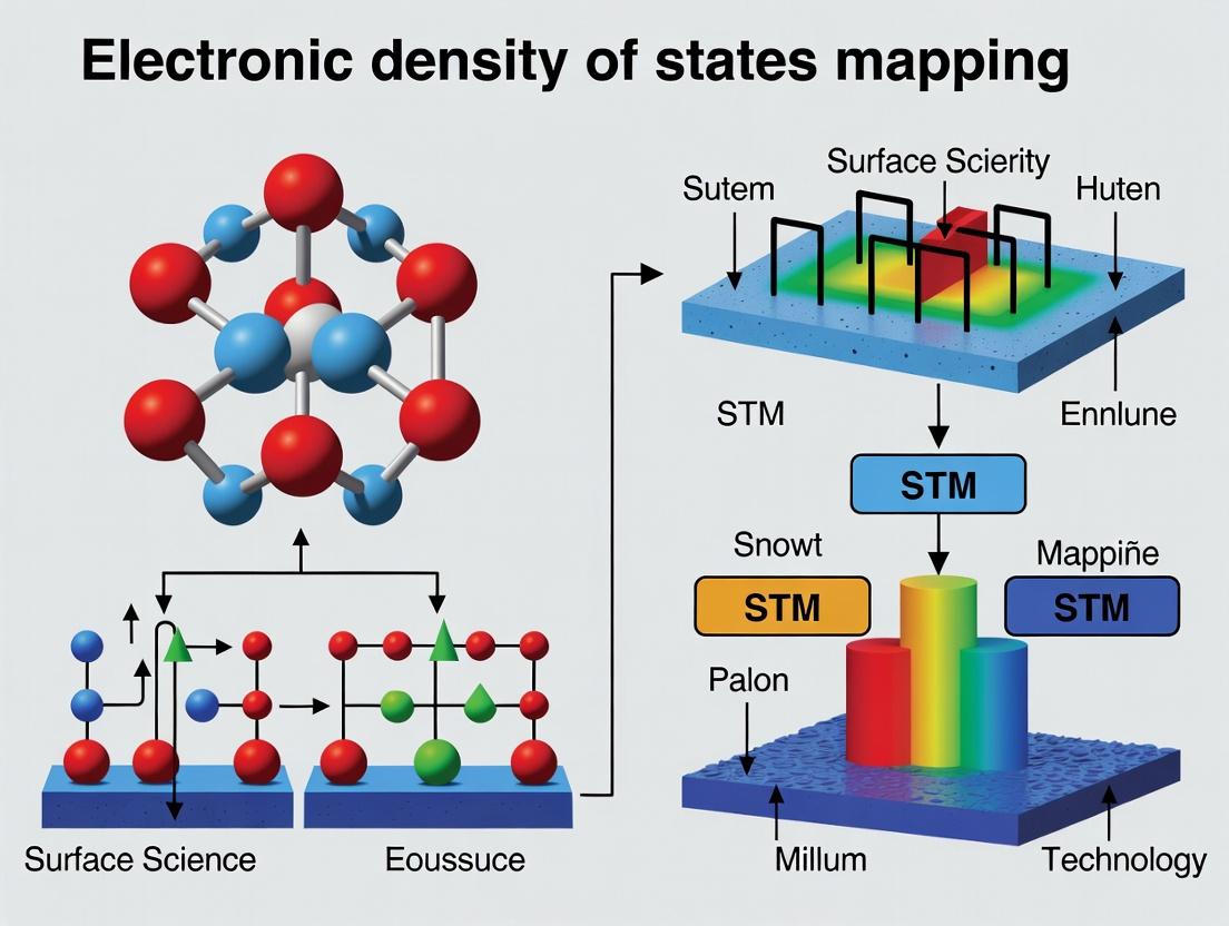 Mapping Electronic Density of States with STM: Principles, Methods, and Biomedical Research Applications