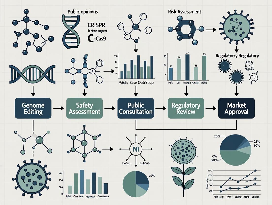 Beyond the Lab: Navigating Public Perception and Regulatory Pathways for Genome-Edited Crops