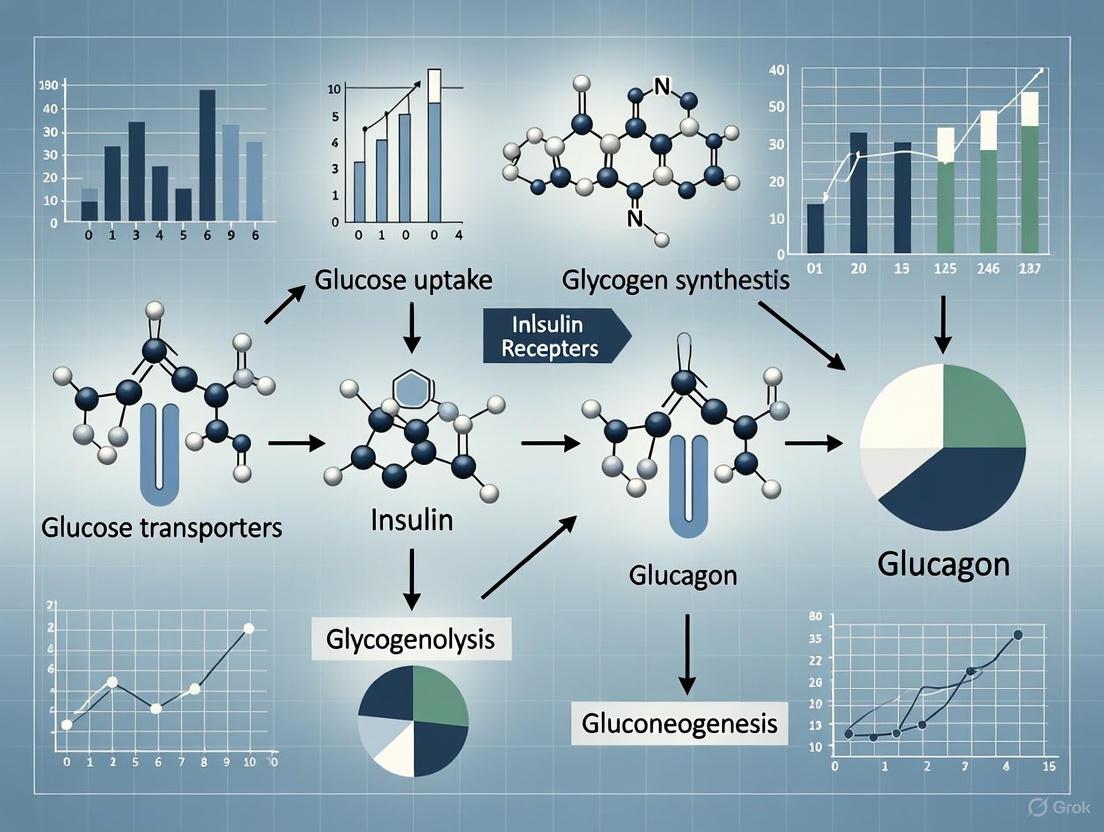 Insulin, Glucagon, and Beyond: Molecular Mechanisms and Therapeutic Innovations in Blood Glucose Regulation