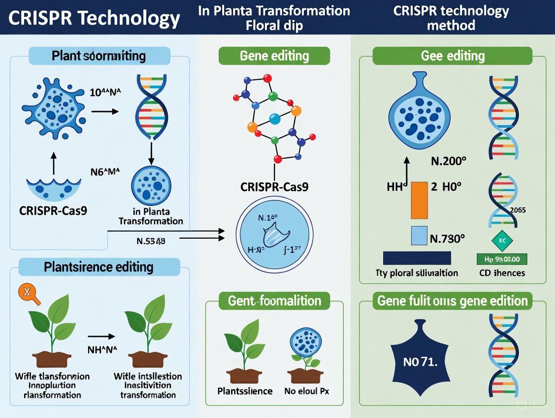 Beyond the Lab Bench: Revolutionizing Plant Biotechnology with Floral Dip and CRISPR