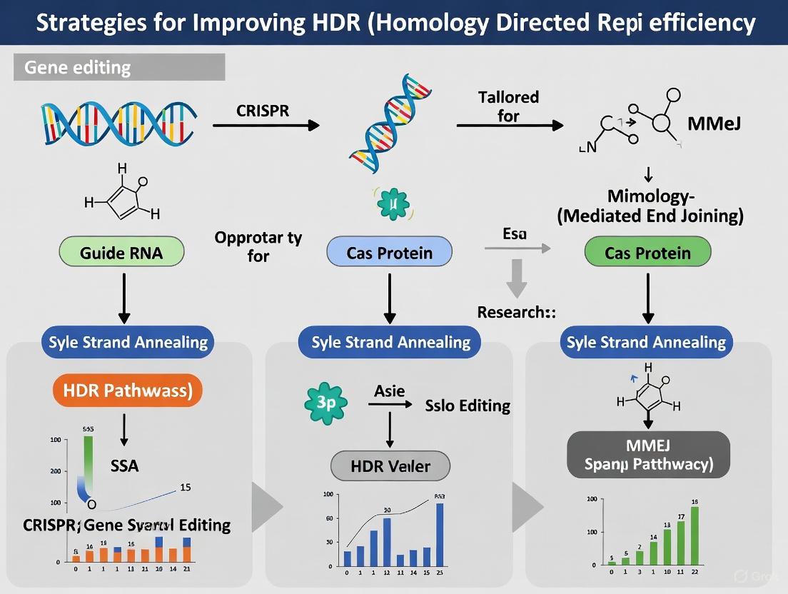 Boosting CRISPR HDR Efficiency: Advanced Strategies for Precision Genome Editing in Research and Therapy