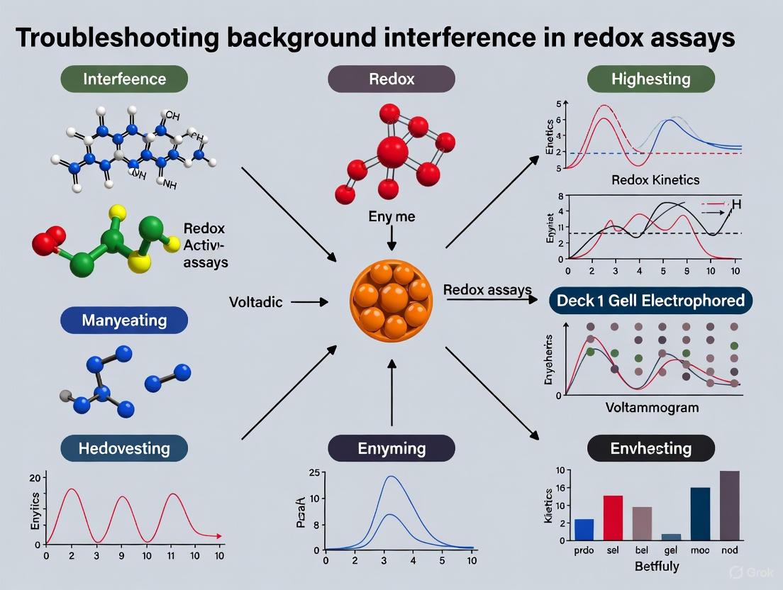 A Practical Guide to Identifying and Mitigating Background Interference in Redox Assays