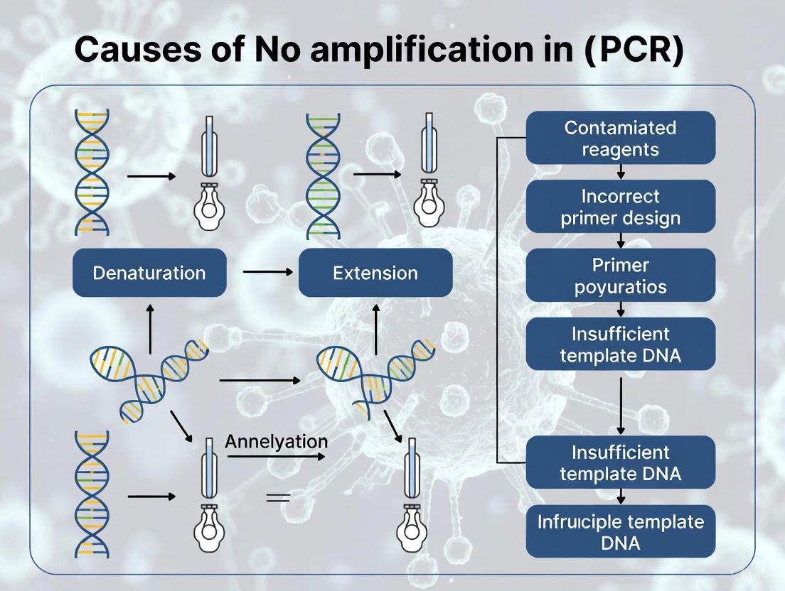 No PCR Amplification: A Scientist's Complete Guide to Diagnosis and Solution